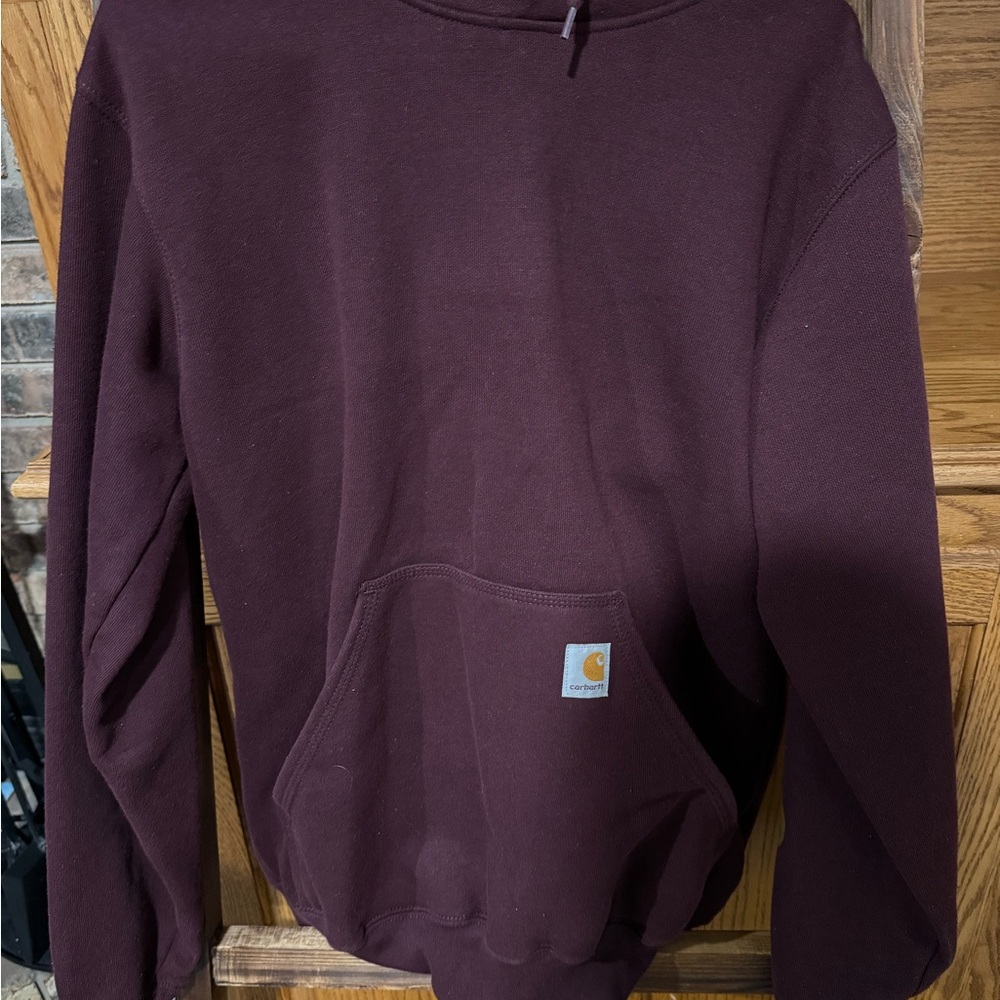 Carhartt Men's Burgundy Crewneck Sweater